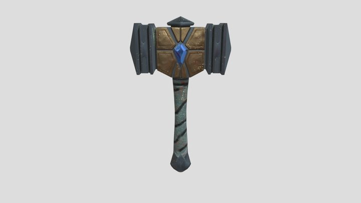 HW 3-2 Hammer. First pipeline 3D Model