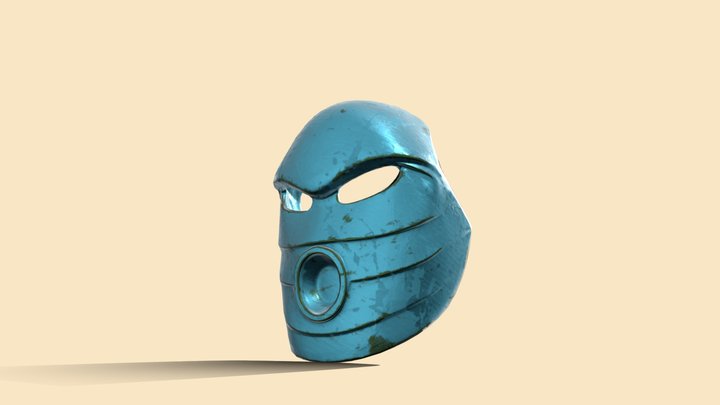 Kanohi Rau 3D Model