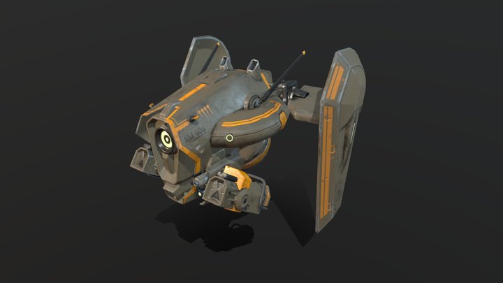Support_Drone_concept 3D Model