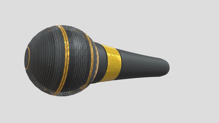 Microphone 3D Model