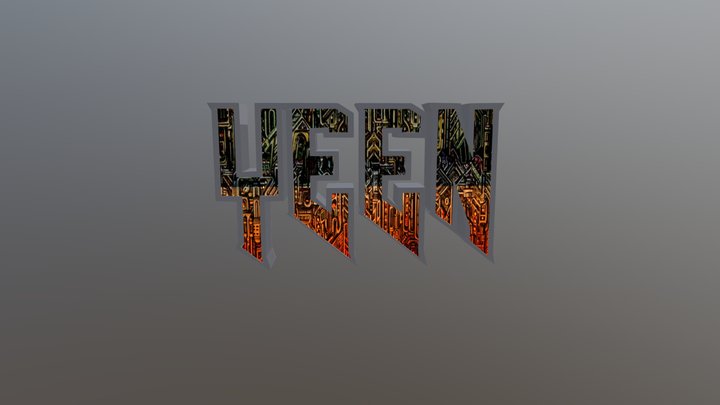 Avatar Logo for my new doom guy Yeen avatar! 3D Model