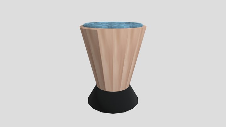 I.S.D. cup for the I.R.C.L. Tour of Earth. 3D Model