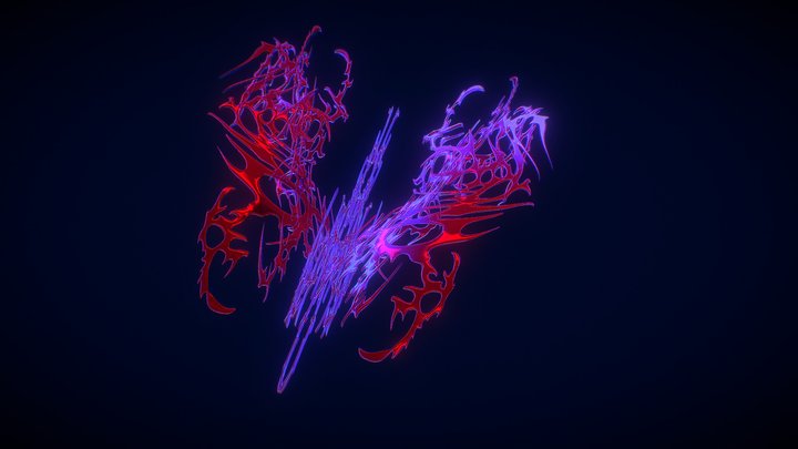 Cybersigilism Butterfly 3D Model