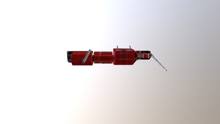 Coal Generator 3D Model