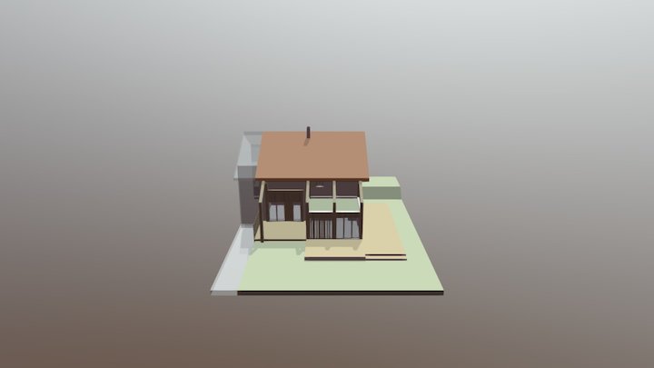 Modern home 3D Model