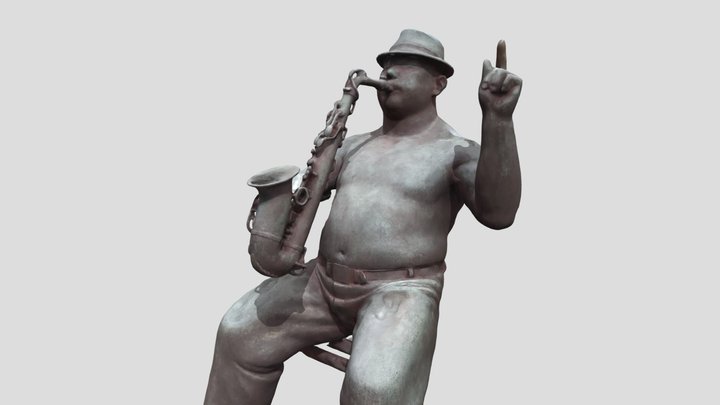 Uncle Playing The Sax (NeRF) 3D Model