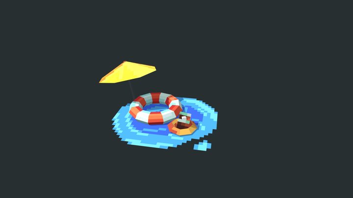 In  pool 3D Model