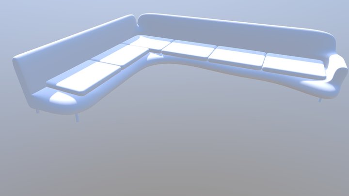 Soffa 3D Model