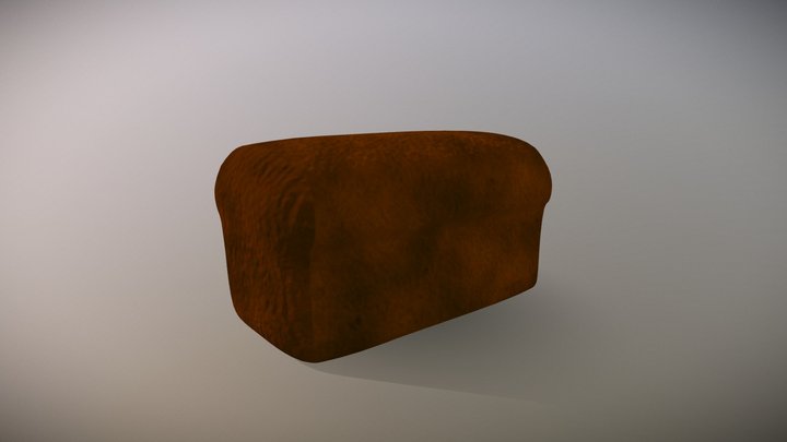 Loaf of Bread 3D Model