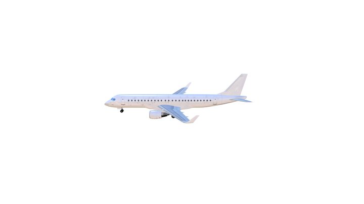 Embraer 190 3D Model
