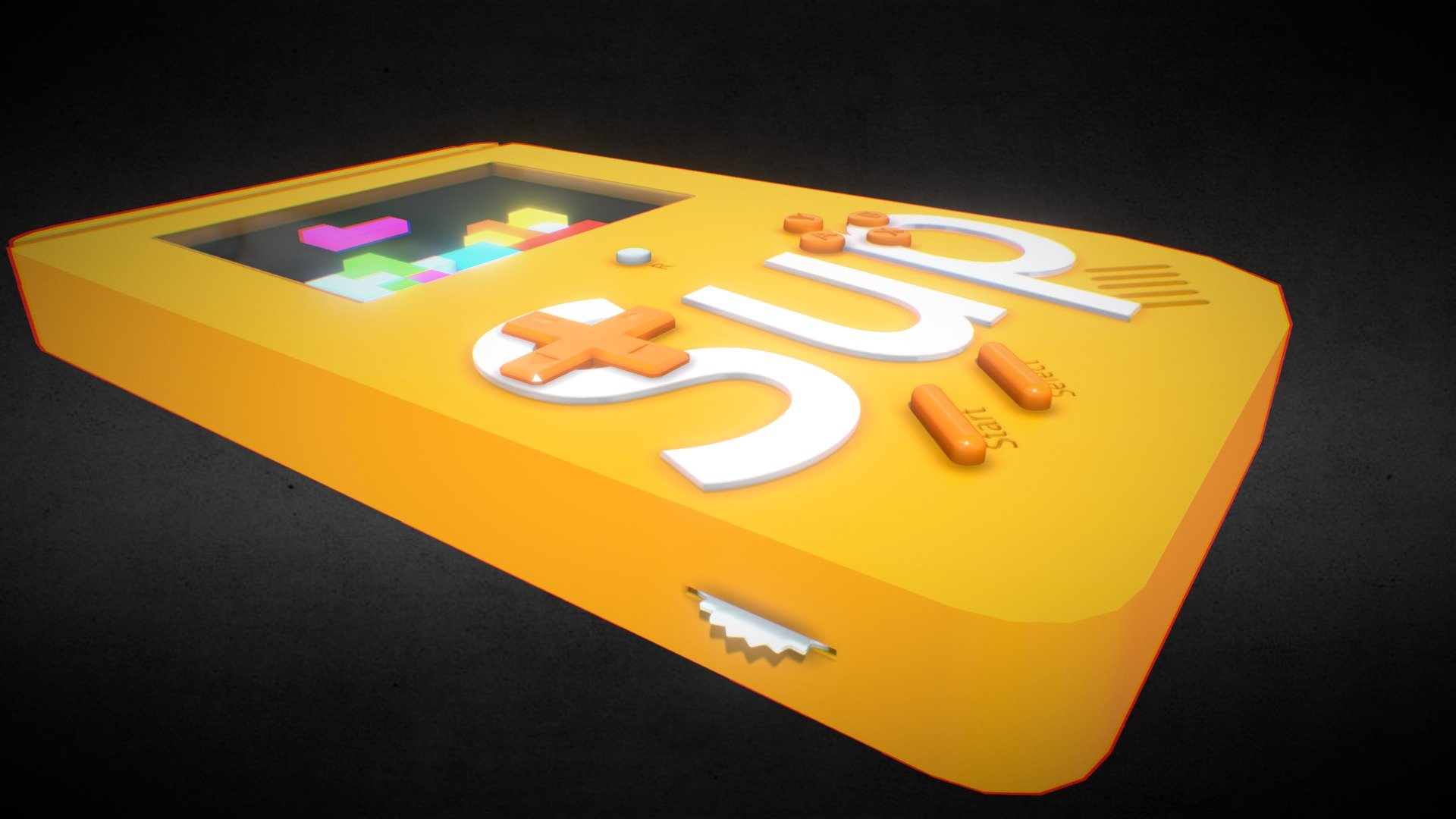 Minigame Sup — Sketchfab embed 3D viewer