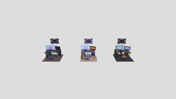 Table Contrast 3D Model