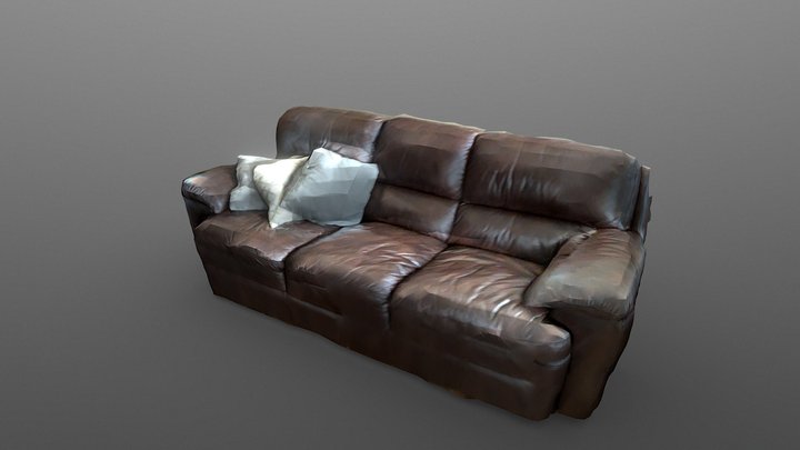 Couch, Quick iPad Pro LiDAR Scan Test 3D Model