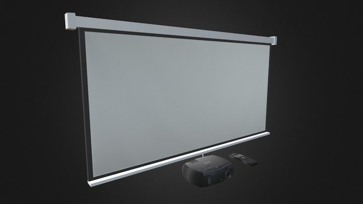 Projector Set 3D Model
