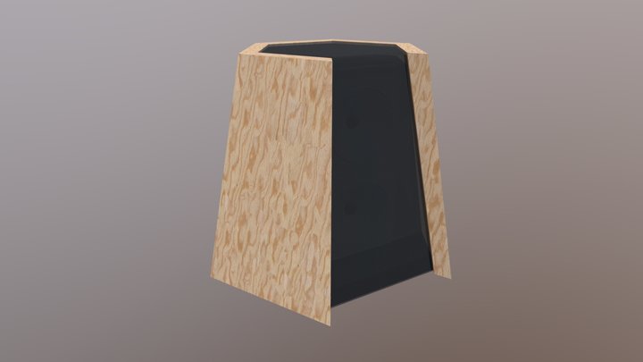 HEXA speaker 3D Model