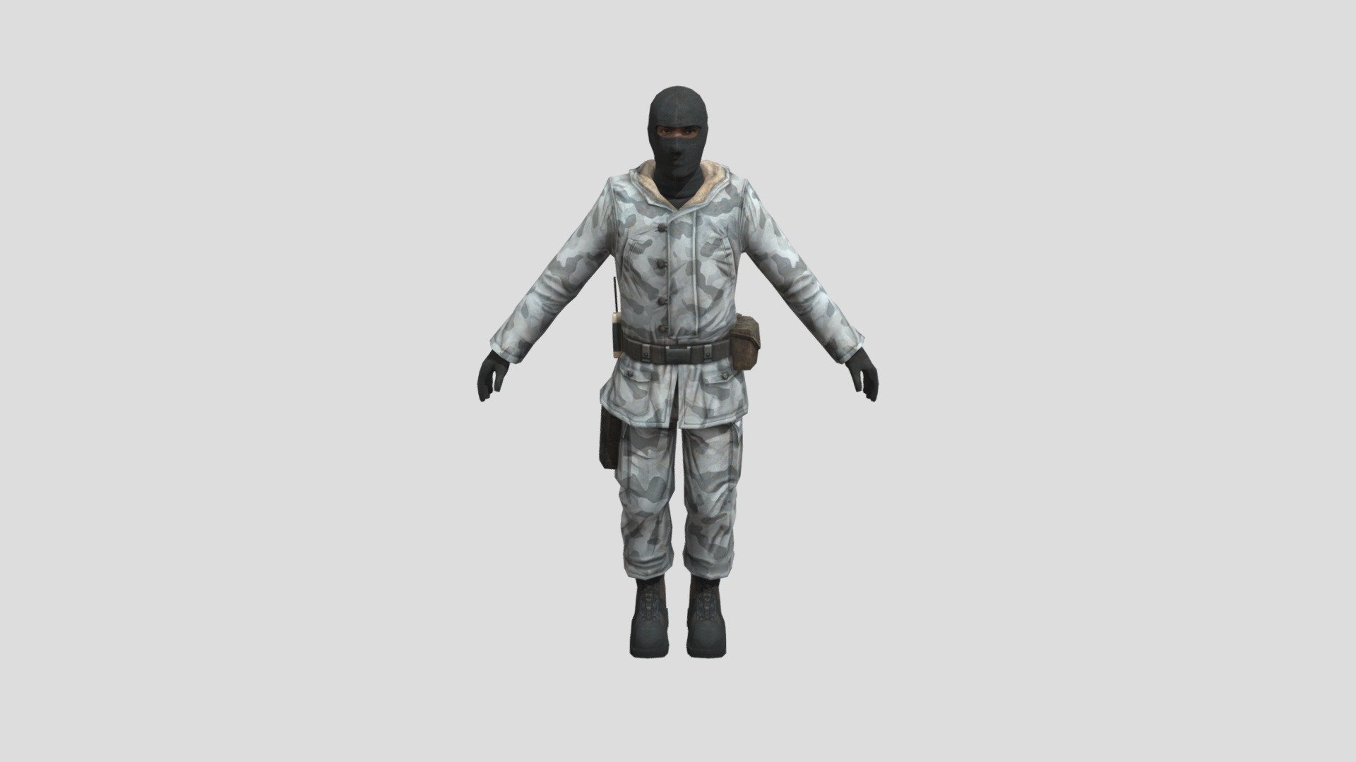 Counter Strike Source Terrorist 1(reuploaded) - Download Free 3D model ...