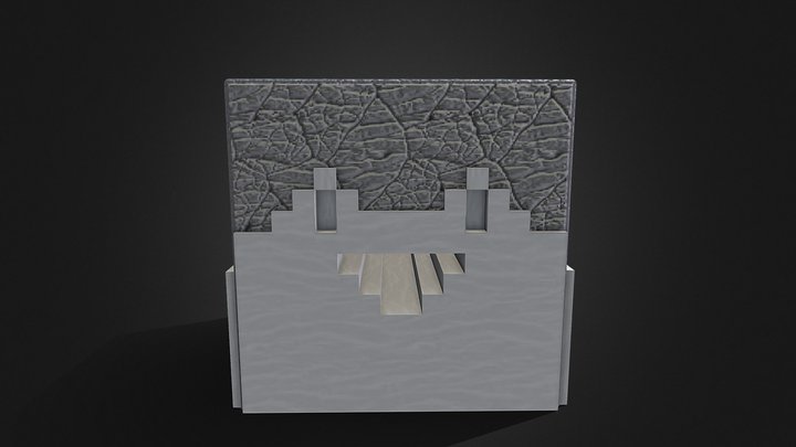 Minecraft Dropper 3D Model