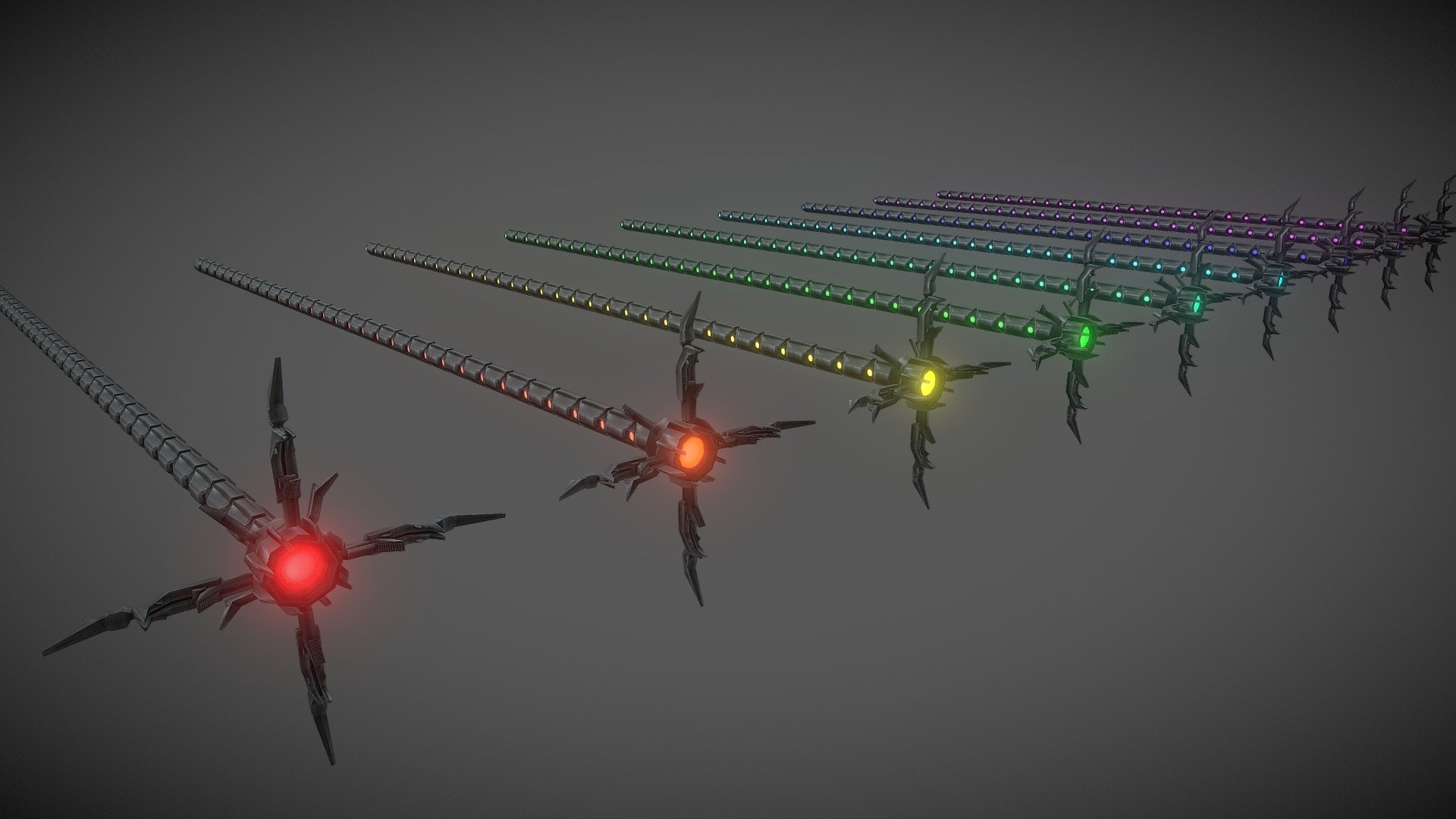 Tentacle Color Pack - Download Free 3D model by Elite Big