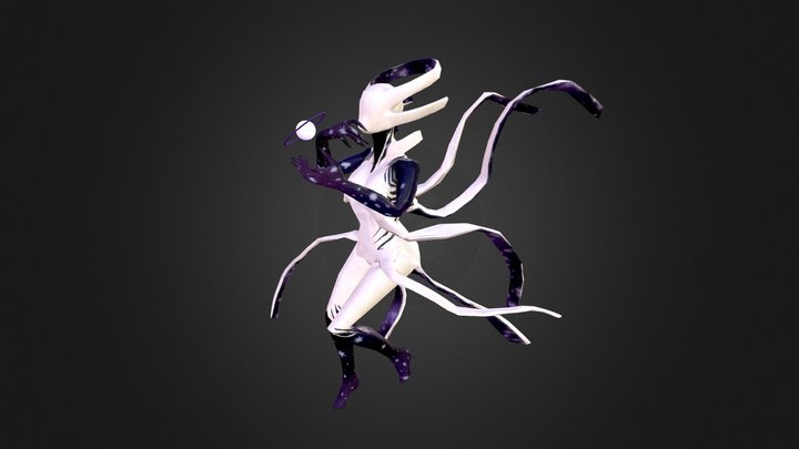 Space Alien 3D Model