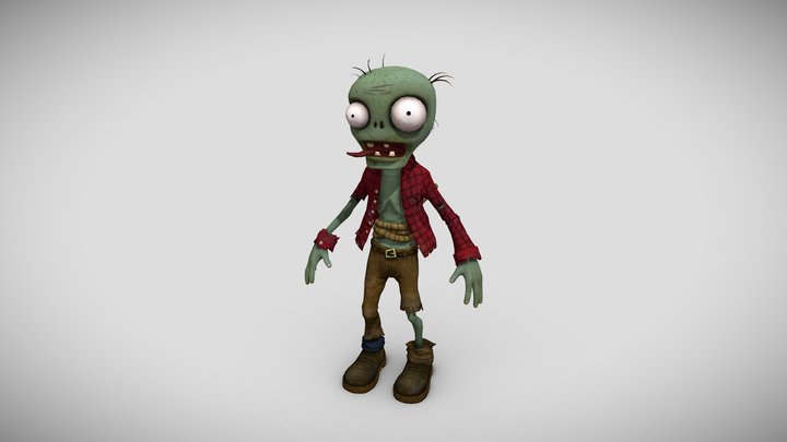Bungee Zombie - PVZ Garden Warfare – Modelo 3D gratuito STL