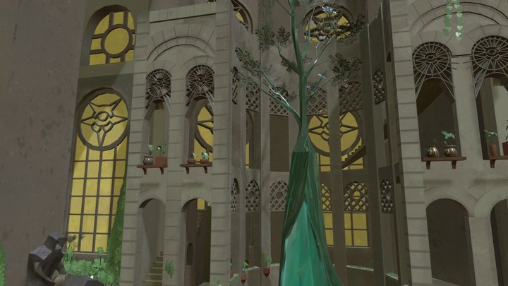 Second Building 3D Model