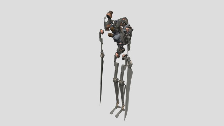 Clockwork Soldier 3D Model