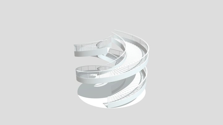 Stairs 3D Model