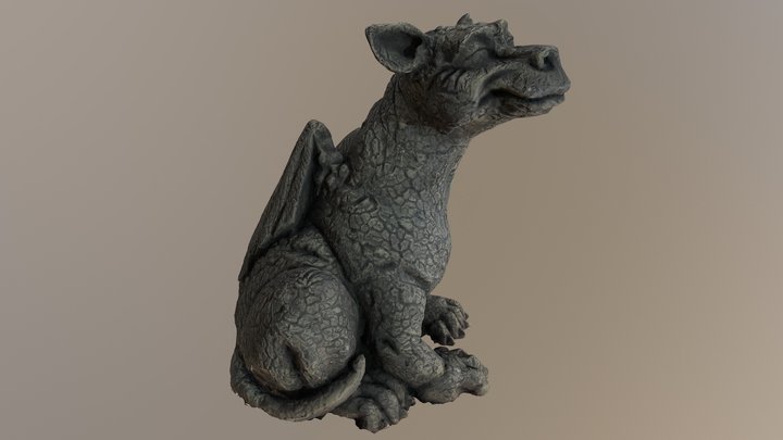 Nugua the Dragon 3D Model