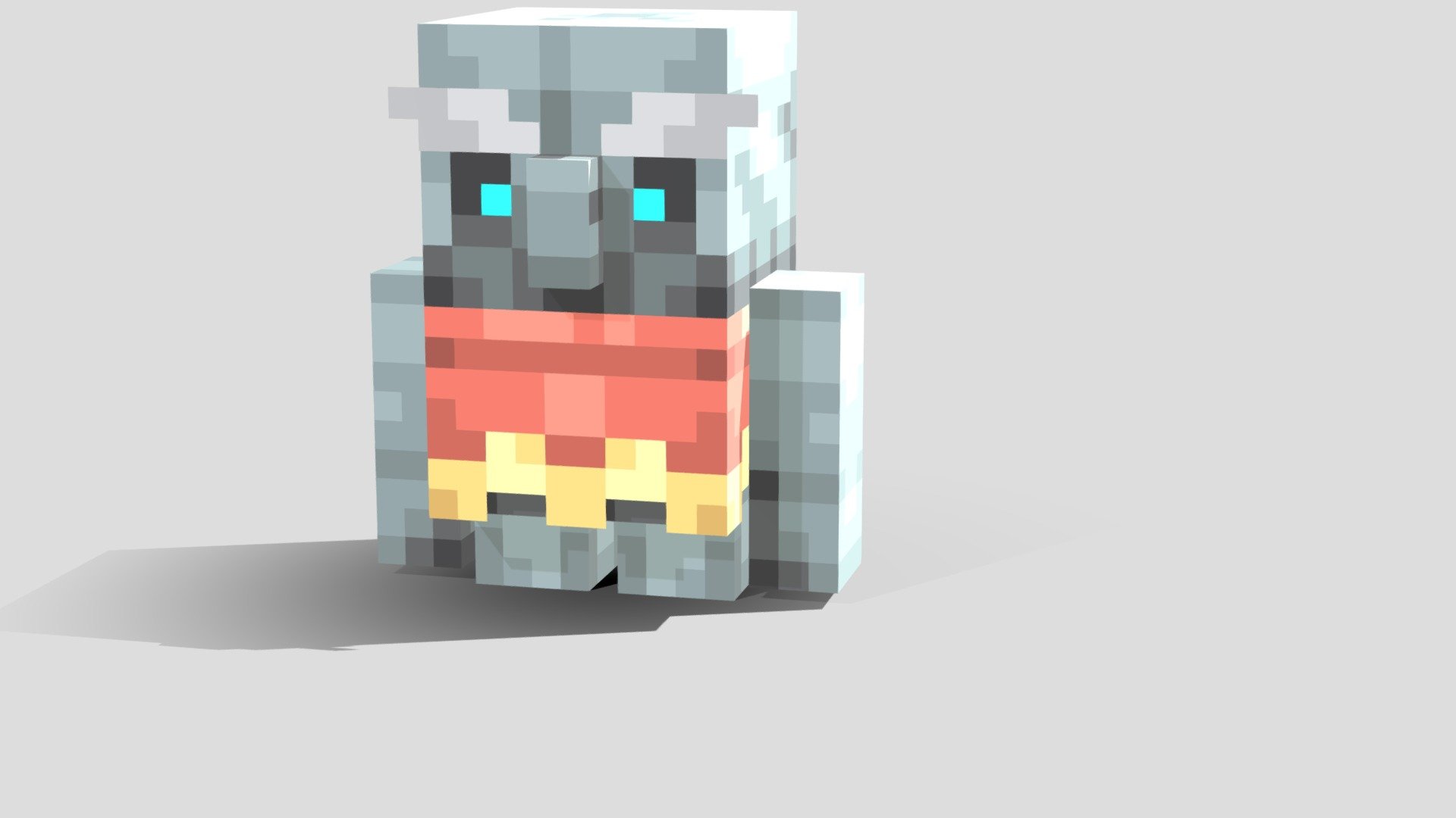 Minecraft Tuff Tolem - 3D model by Ice_Ologer (@Ice_Ologer) [184915e]