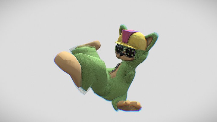 Taffy Fox sigma mode 3D Model