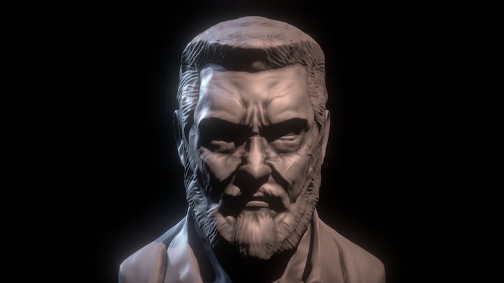 Old Man 3D Model