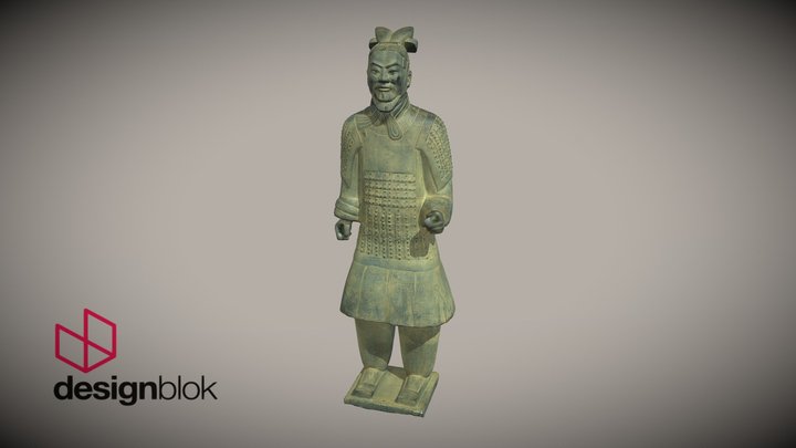 Terracotta Warrior Two 3D Model