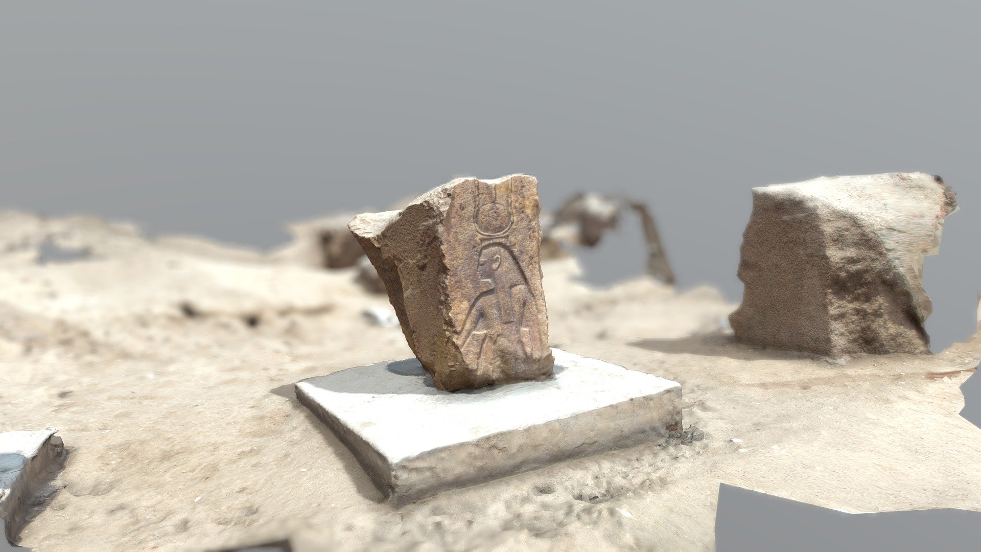 Pharoah Hatshepsut sculpt