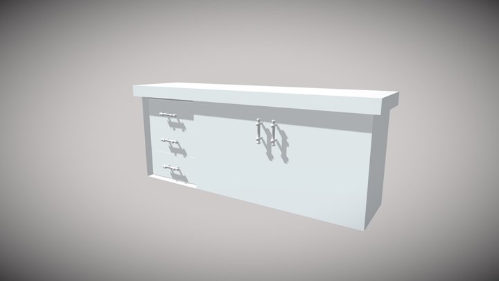 Tv Cabinet 3D Model