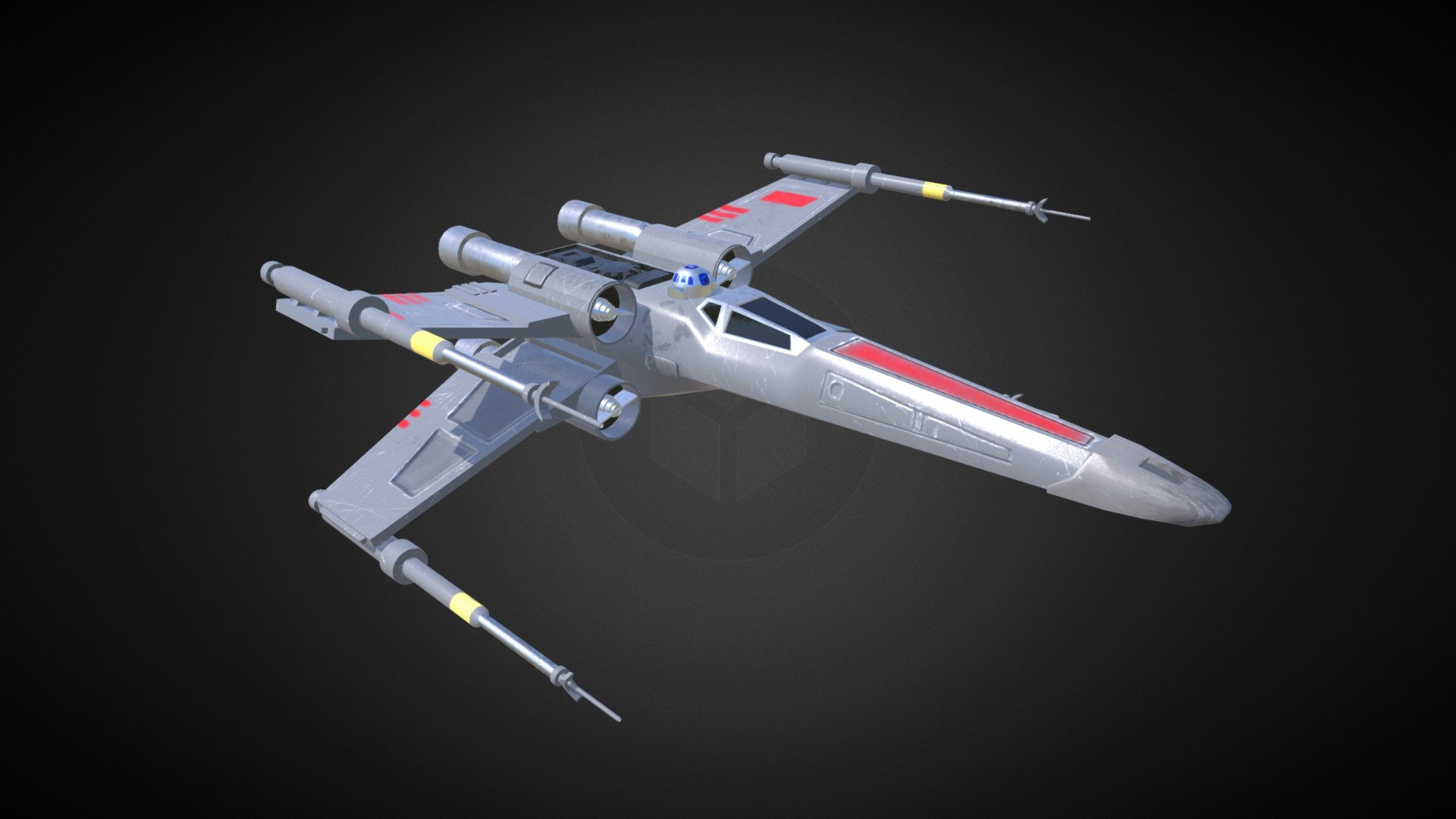 Xwing - 3D model by Lime (@limee) [184c8ec] - Sketchfab