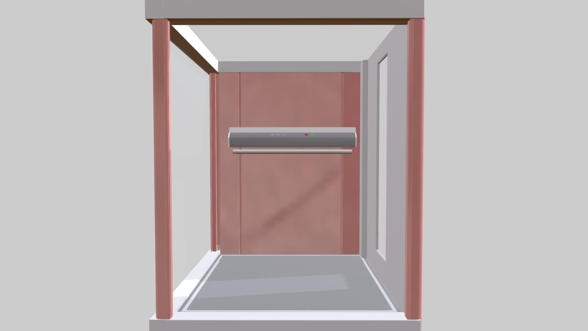 DomoFlex Finishing Panel (RITA - Red) - 3D model by kairoselevator ...