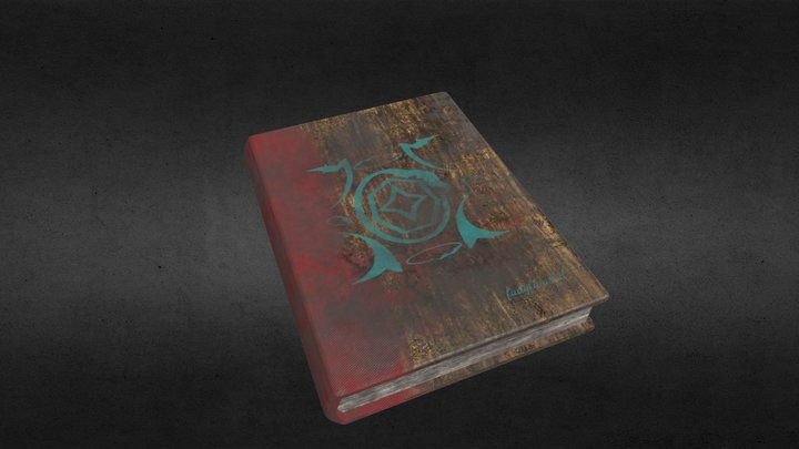 GameProps_Book 3D Model