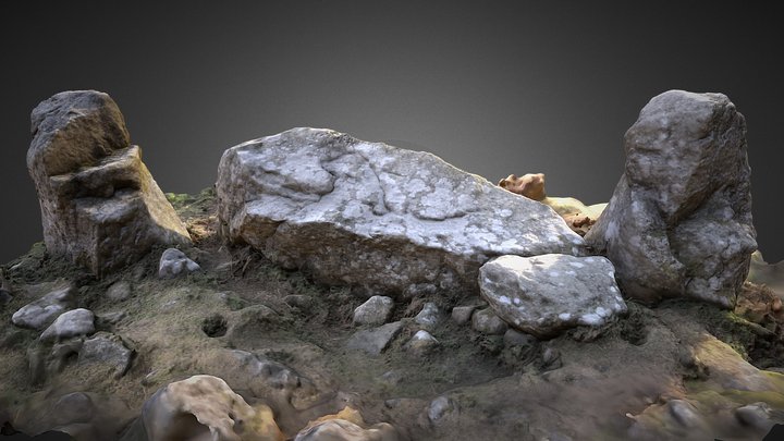 Clune Recumbent Stone Circle, Aberdeenshire – Free 3D Model STL