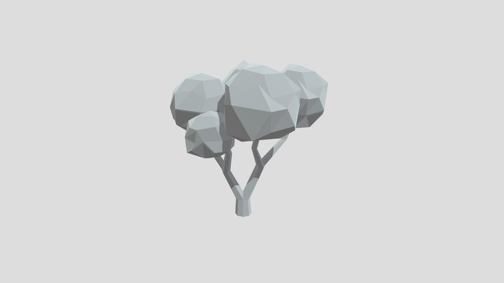 tree of version 0.9.0.1 of dudé theft wars 3D Model