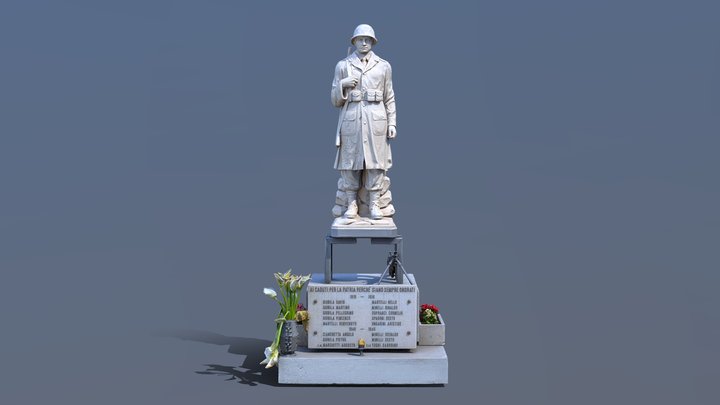 Monumento ai Caduti - War Memorial – Kostenloses 3D-Modell STL