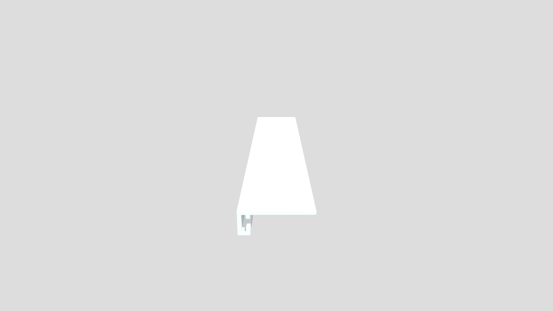 МП 20 - Микроплинтус (пог.м.) — Sketchfab embed 3D viewer