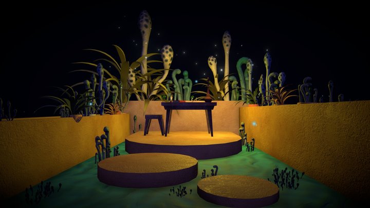 Nausicaä's Secret Room 3D Model