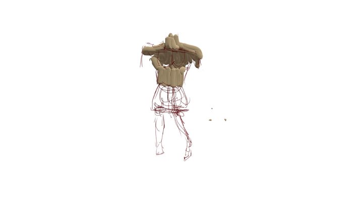First time using VR Open Brush 3D Model