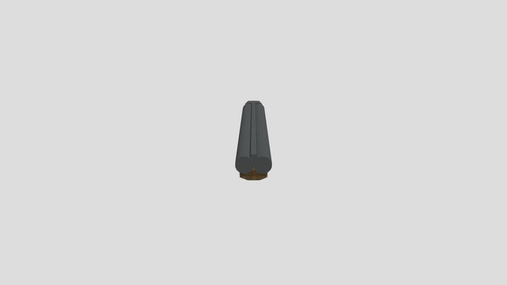 Sawed-off Shotgun 3D Model