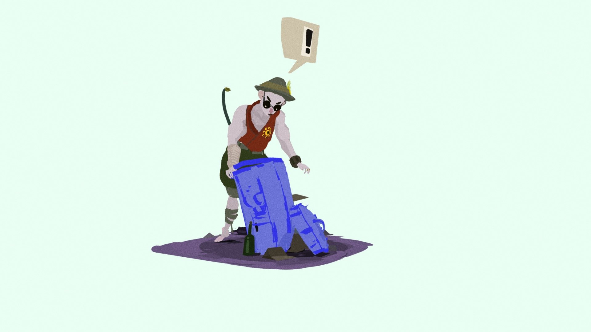Scrapper — Sketchfab embed 3D viewer