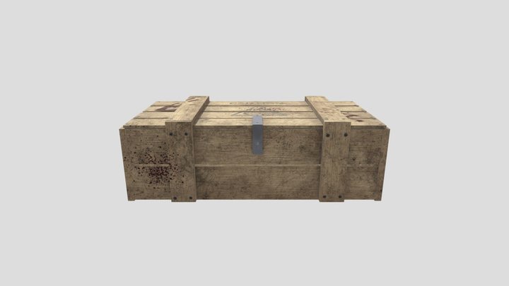 Ammo Crate Closed 3D Model