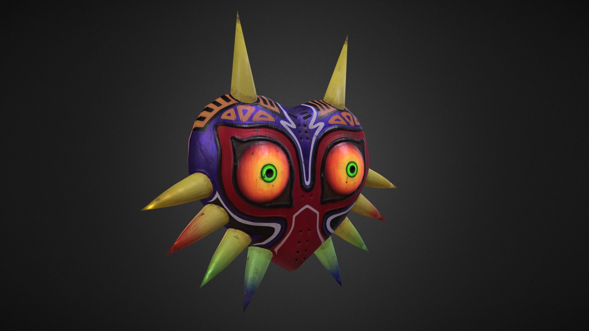 Majora's Mask - 3D model by matoellner [1852edf] - Sketchfab