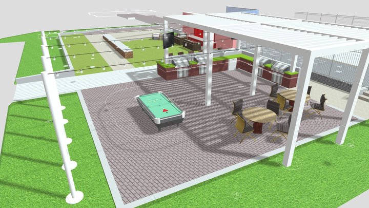 Sketchup LS Model (Tour Example) 3D Model