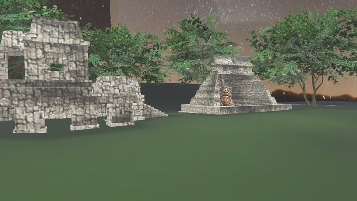 Mayan craftwork 3D Model