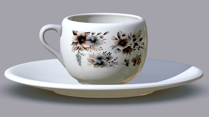 tea cup – Kostenloses 3D-Modell STL